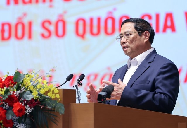 Thủ tướng Phạm Minh Chính chủ trì Hội nghị về chuyển đổi số quốc gia