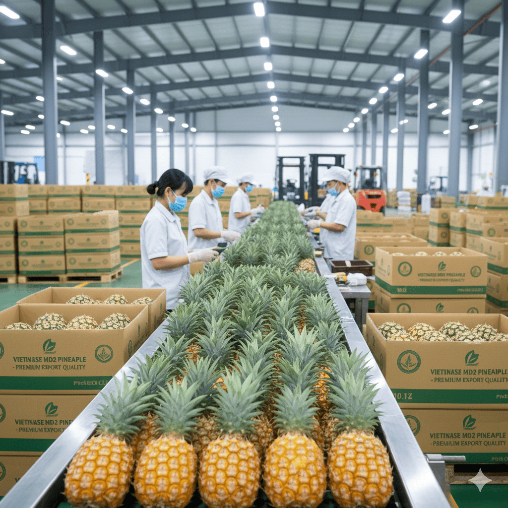 Hướng dẫn kỹ thuật trồng dứa MD2 từ chuyên gia đạt chuẩn xuất khẩu