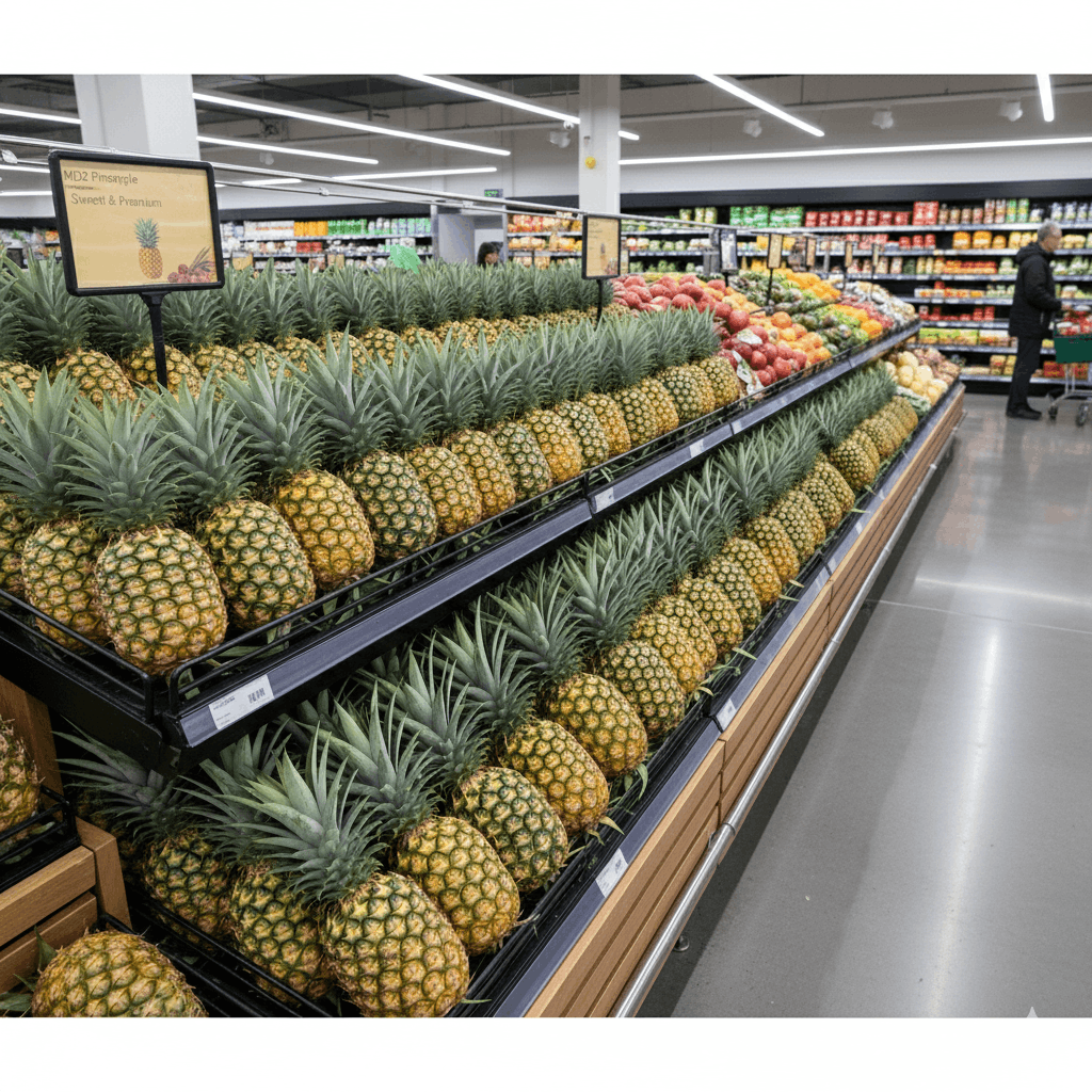 Chiến lược xuất khẩu dứa MD2: Bài học đắt giá để nâng tầm giá trị nông sản Việt